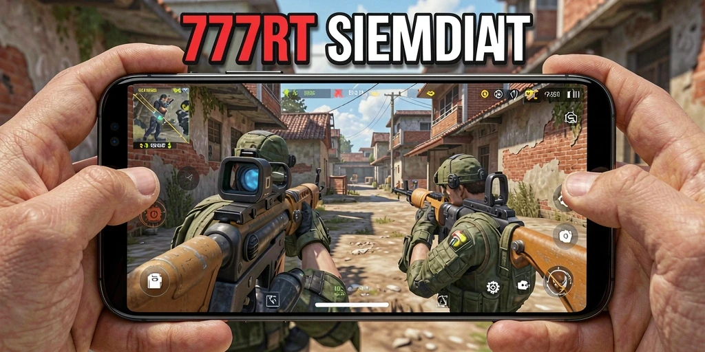 Tampilan menarik dari gameplay 777RT dalam aksi tembak-menembak.