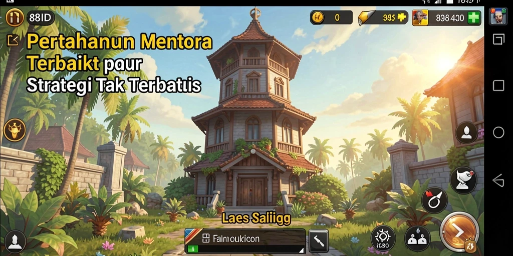 Tangkap momen seru saat menara bertahan dari serangan musuh.