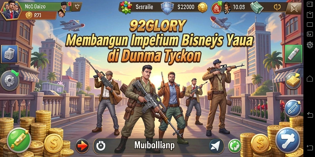 Tampilan gameplay Tycoon yang menarik dan menantang.