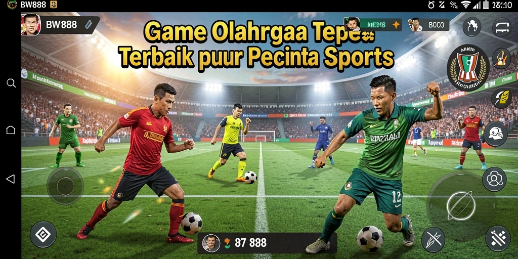 Tampilan gameplay BW888 yang menarik dan seru saat bermain olahraga.