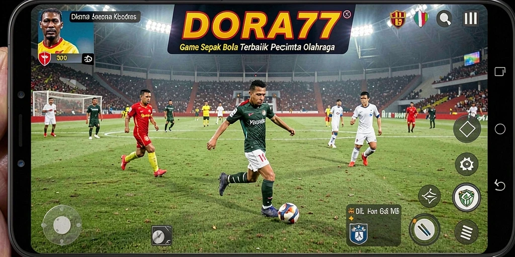Tampilan gameplay DORA77 yang menegangkan dan kompetitif.