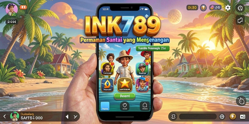Tampilan gameplay seru dalam INK789 yang membuat ketagihan.