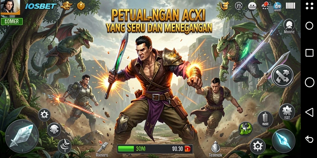 Gameplay aksi yang mendebarkan dan grafis menakjubkan dari IOSBET.