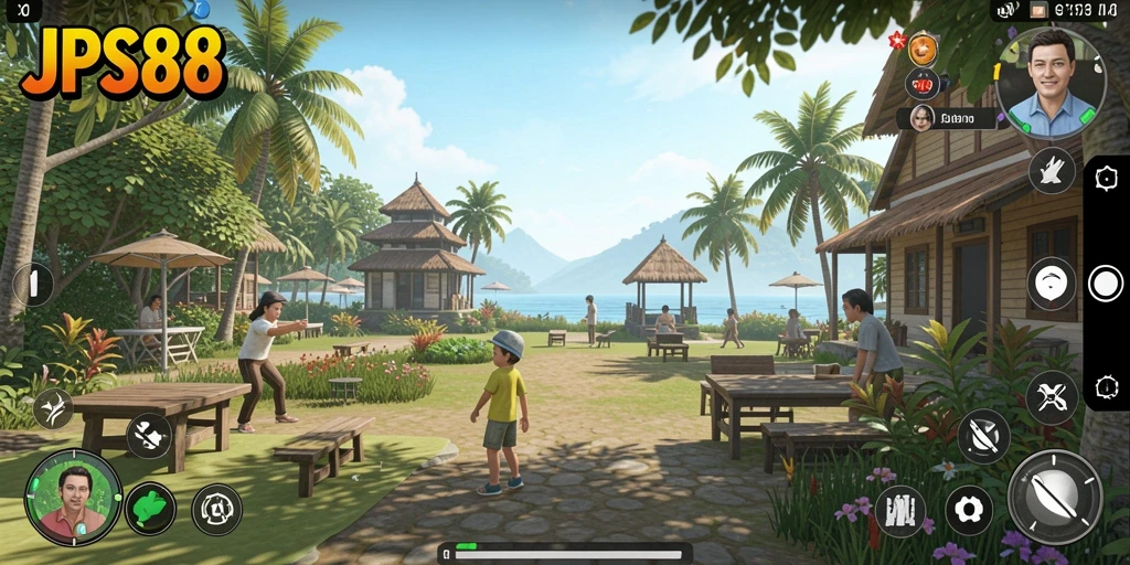 Screenshot gameplay JPS88 menampilkan keseruan dalam permainan santai.
