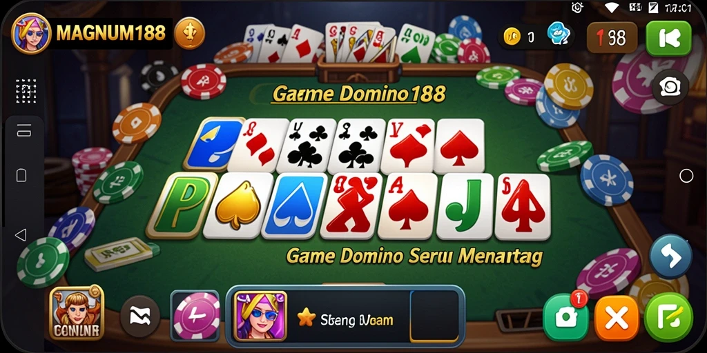 Tampilan gameplay MAGNUM188 yang seru dan menantang.