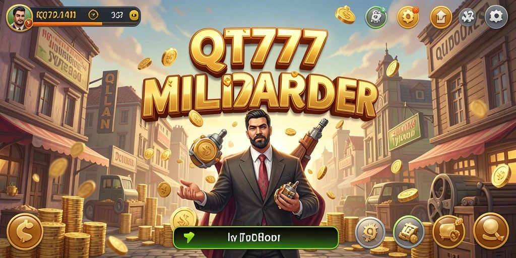 Menampilkan gameplay Tycoon yang menyenangkan dan interaktif.