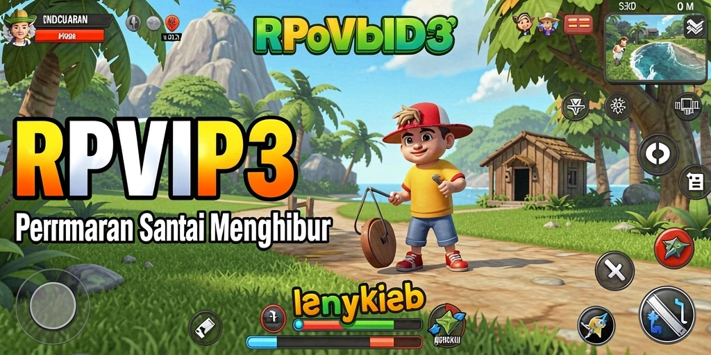 Tampilan gameplay RPVIP3 yang menarik dan menghibur.