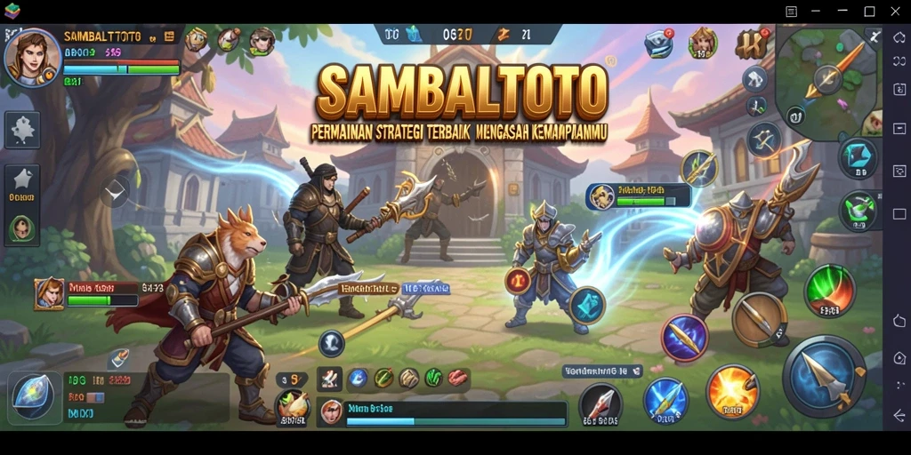 Screenshot gameplay SAMBALTOTO menampilkan strategis yang mendebarkan.