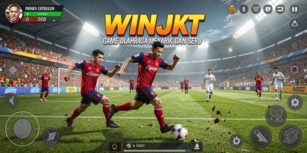 Gameplay mendebarkan di WINJKT dengan berbagai cabang olahraga.
